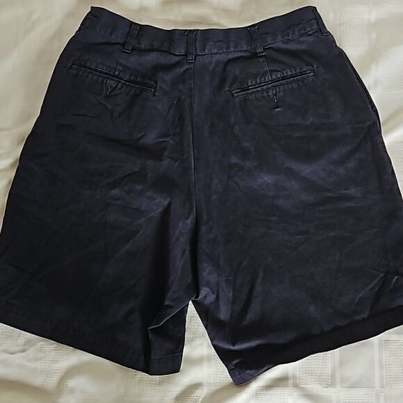 R&R Classic Men's Cotton Shorts Navy Blue Size 32 - Picture 4 of 16